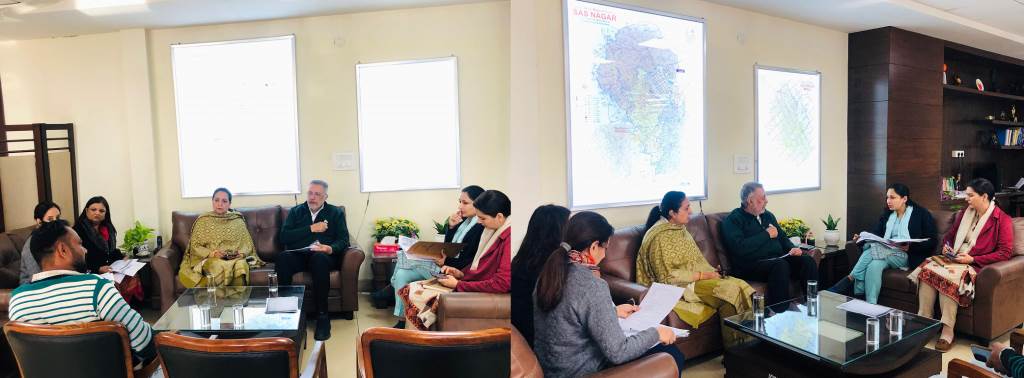 Health Minister Reviews Ongoing Registration of Mukh Mantri Sehat Yojana at Mohali
